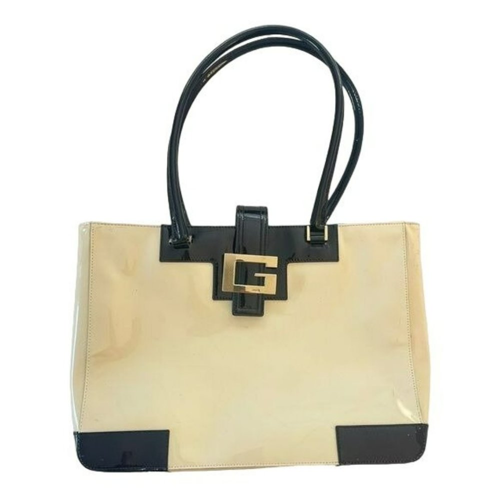 Gucci Vintage Patent Leather Handbag Purse